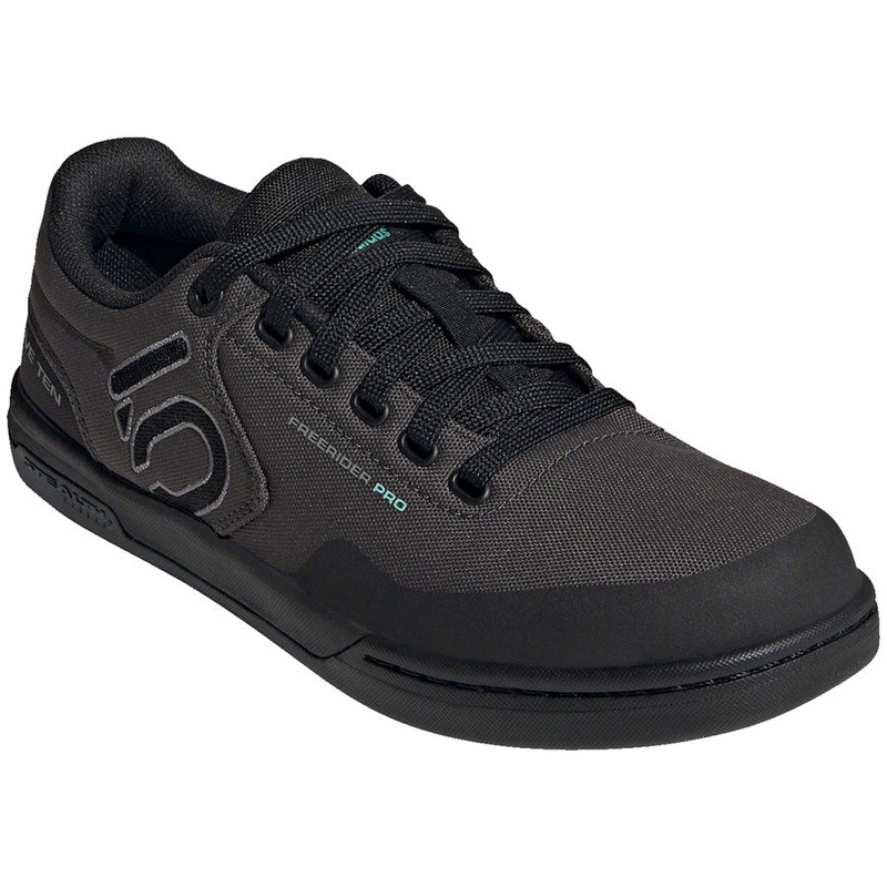 Five Ten Freerider Pro Canvas Flat Shoes - Mens DGH Solid Gray/Core BLK/Gray Three 10