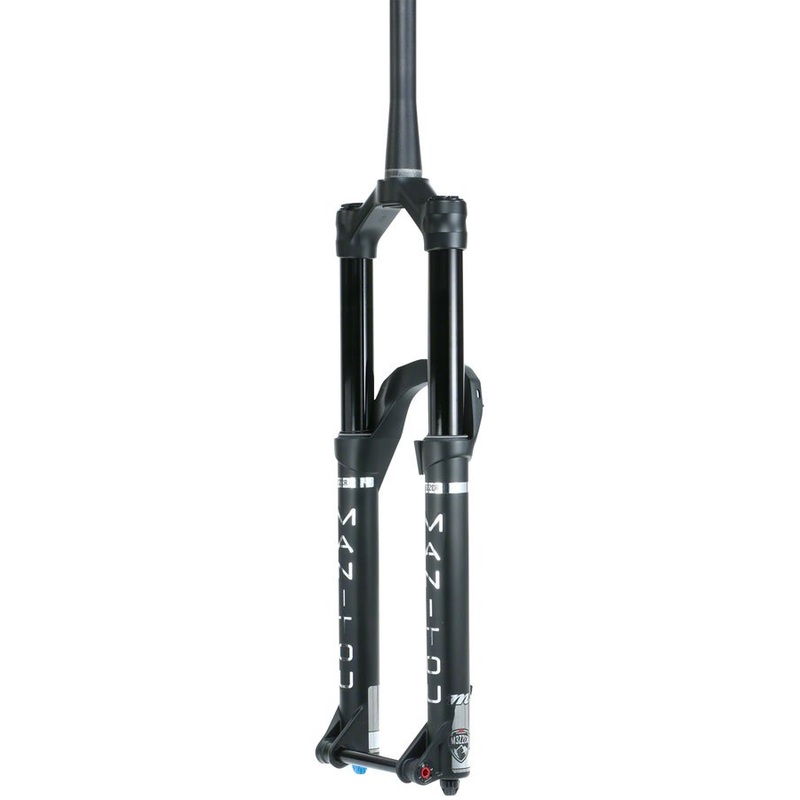 Manitou Mezzer Expert Suspension Fork - 27.5" - 180mm - 15x110mm - 37mm Offset - Black