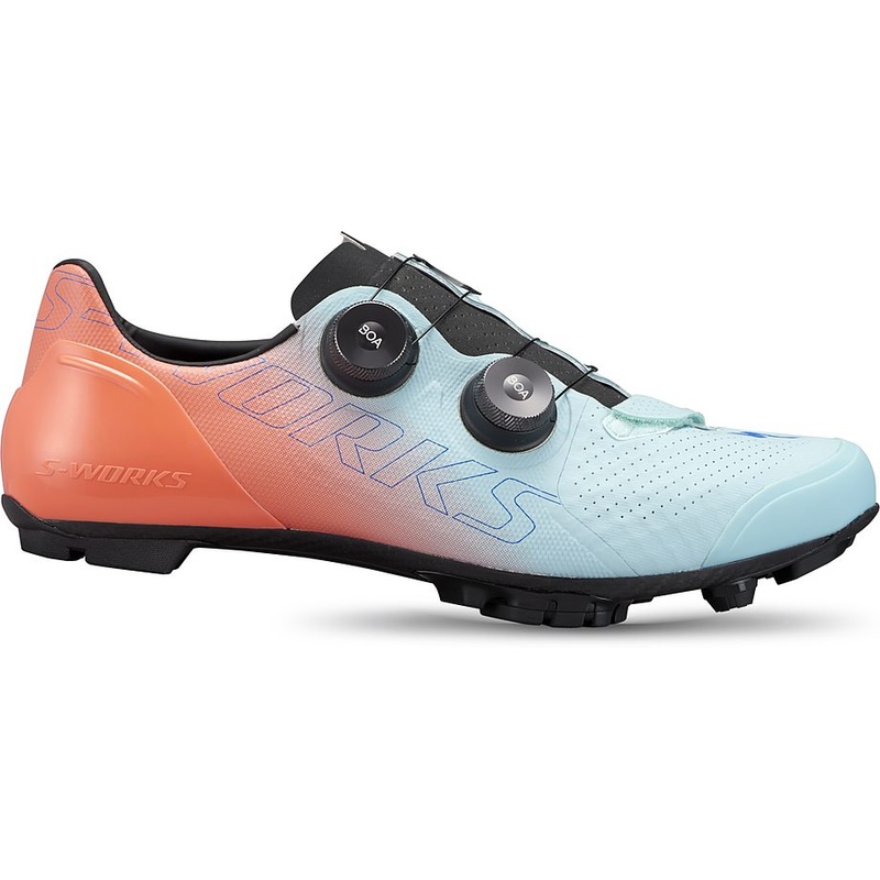 Specialized S-Works recon arctic blue/vivid coral/ sky blue 39.5