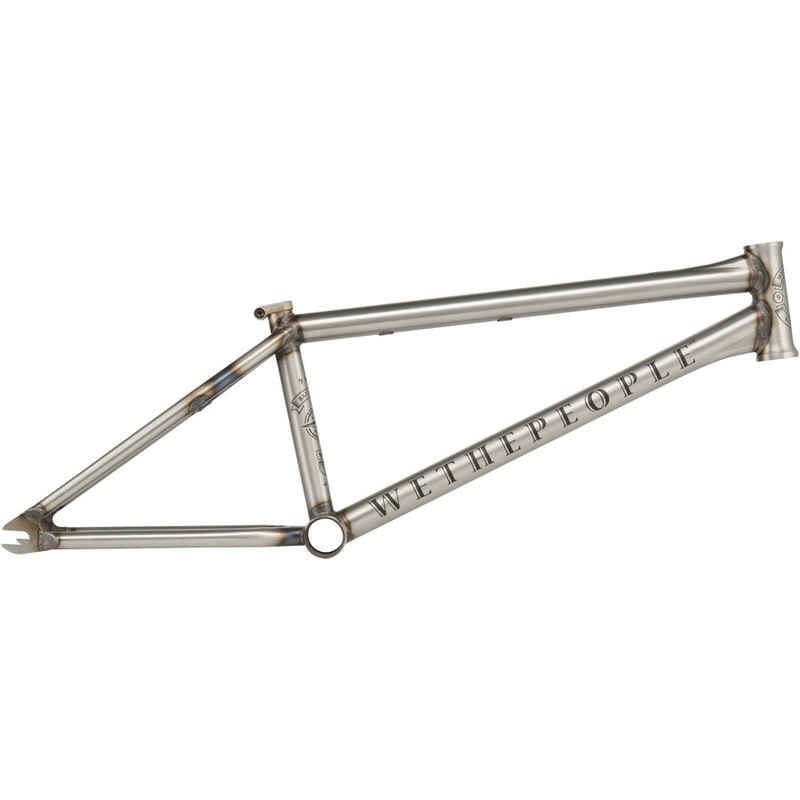 We The People Battleship BMX Frame - 20.5" TT Matte Raw