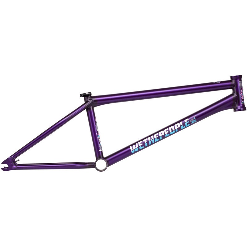 We The People Doomsayer BMX Frame - 20.5" TT Matt Translucent Purple