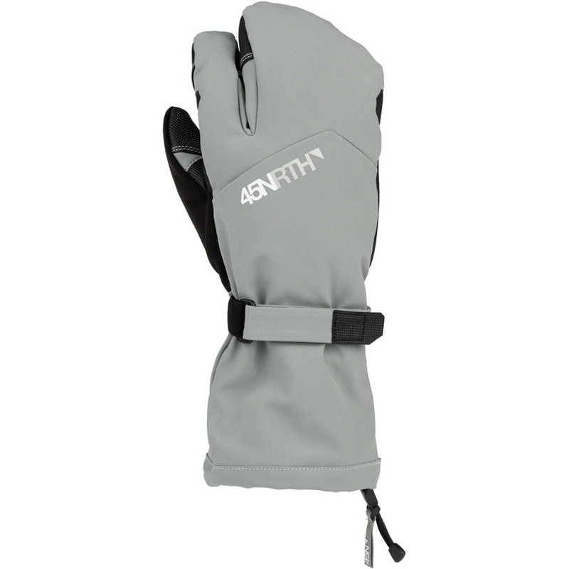 45NRTH 2024 Sturmfist 3 Gloves - Glacial Grey Lobster Style 2X-Large
