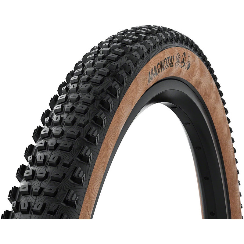 Continental Magnotal Tire - 29 x 2.40, Tubeless, Folding, Black/Transparent, Soft, Trail Casing, E25