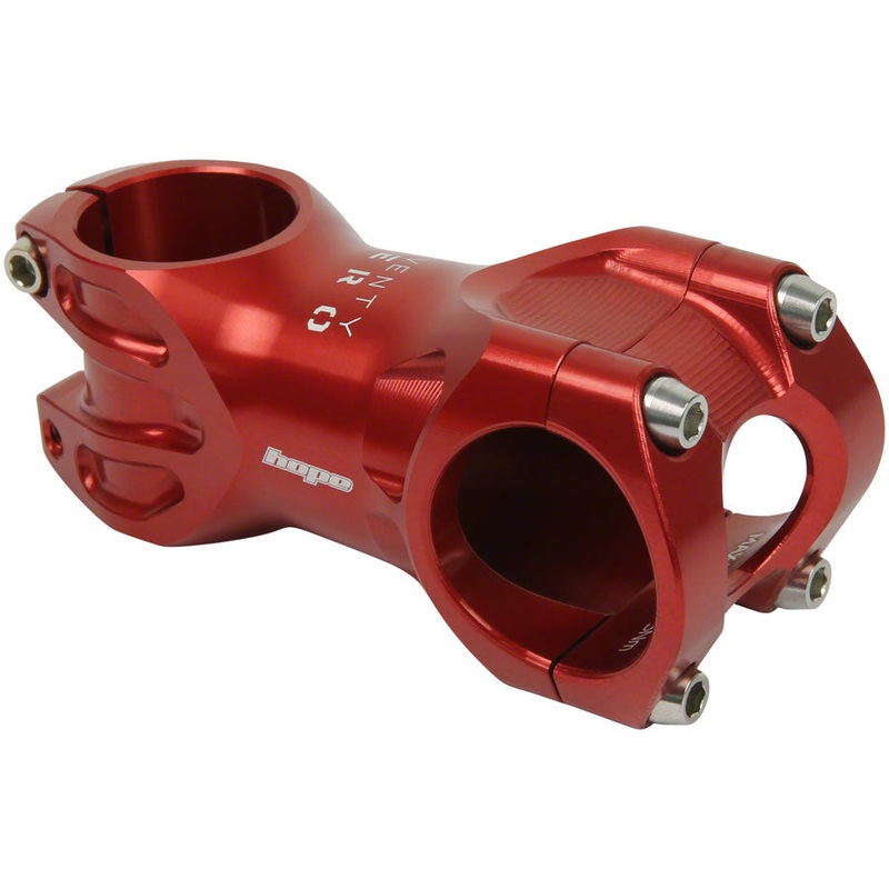 Hope XC Stem - 70mm 31.8 Clamp +/-0 1 1/8" Red