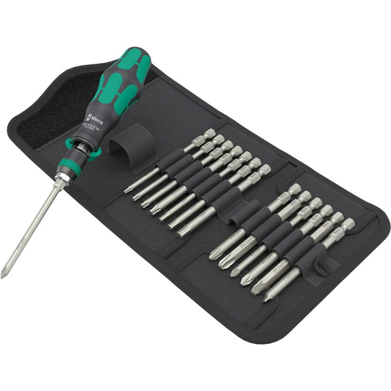 Wera Kraftform Kompakt 838 RA-R M Ratcheting Screwdriver Set