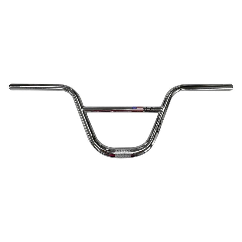Alienation Olympic 2pc BMX Handlebars - 31.8mm Clamp - 8.25" - Chrome