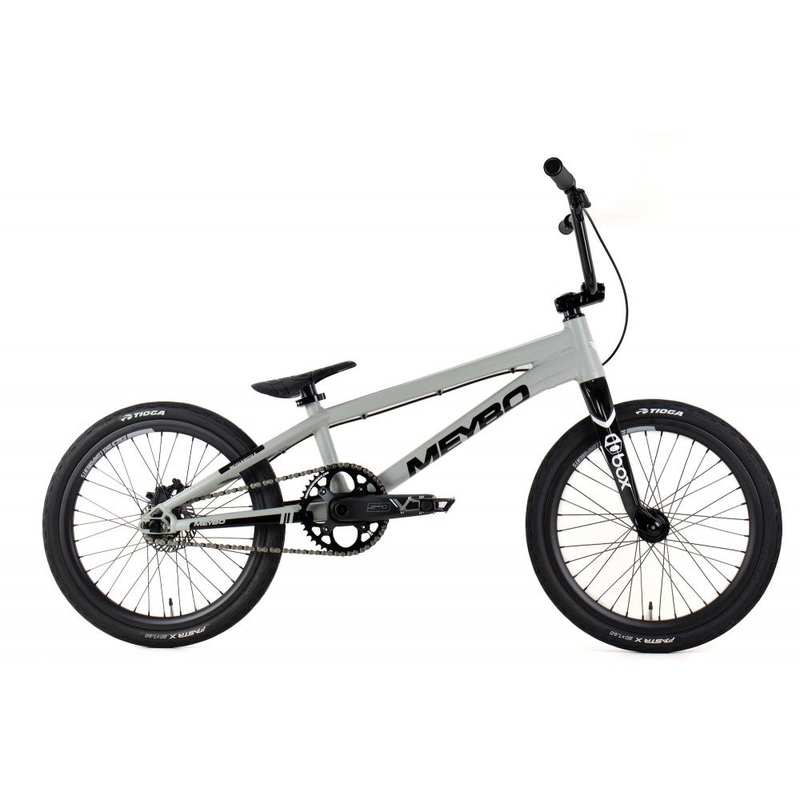 Meybo Patron Pro XL 21.5 BMX Race Bike-Matte Grey/Shiny Black