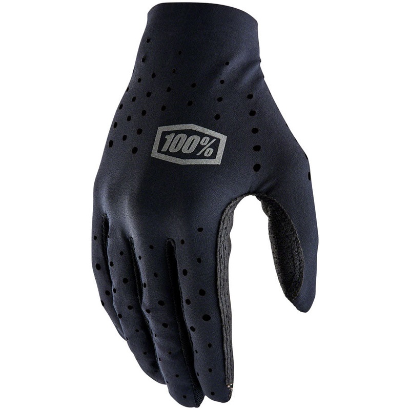 100% Sling Gloves - Black Full Finger X-Large