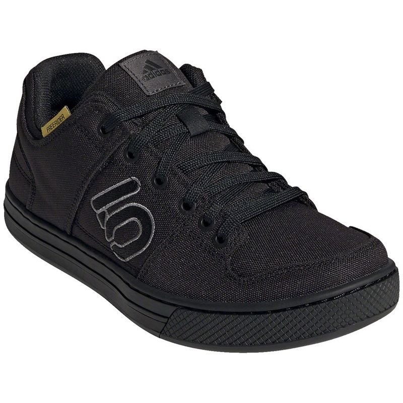 Five Ten Freerider Canvas Flat Shoes - Mens Core BLK/DGH Solid Gray/Gray Five 11