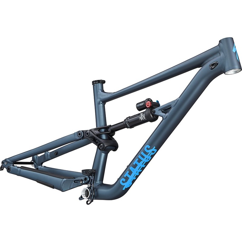 Specialized status 160 frm satin cast battleship / sky blue s4