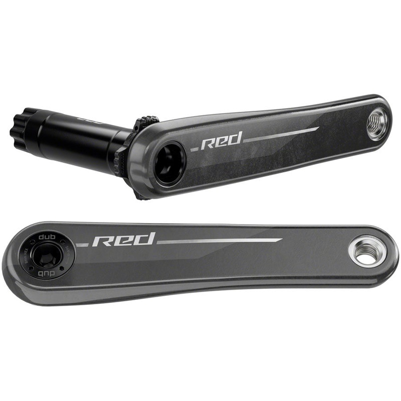 SRAM RED 1x XPLR Wide Crank Arm Assembly - 172.5mm, 13-Speed, 8-Bolt Direct Mount, DUB Spindle, Natural Carbon, E1