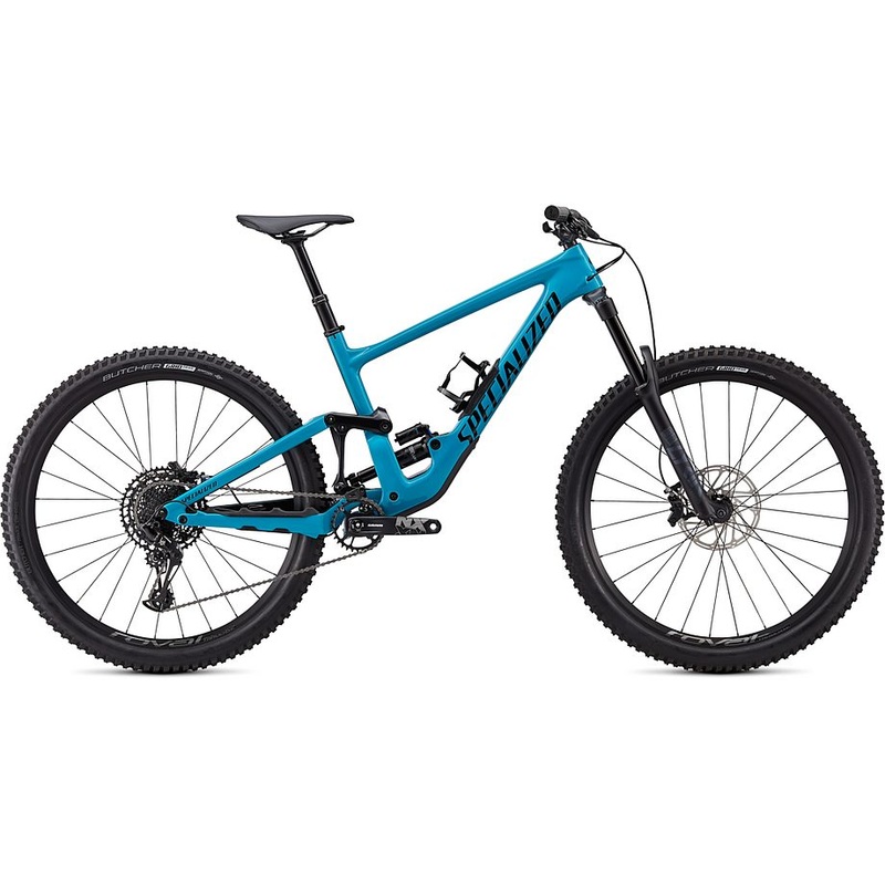 2021 Specialized enduro comp carbon 29 bike gloss aqua / flo red / satin black s4