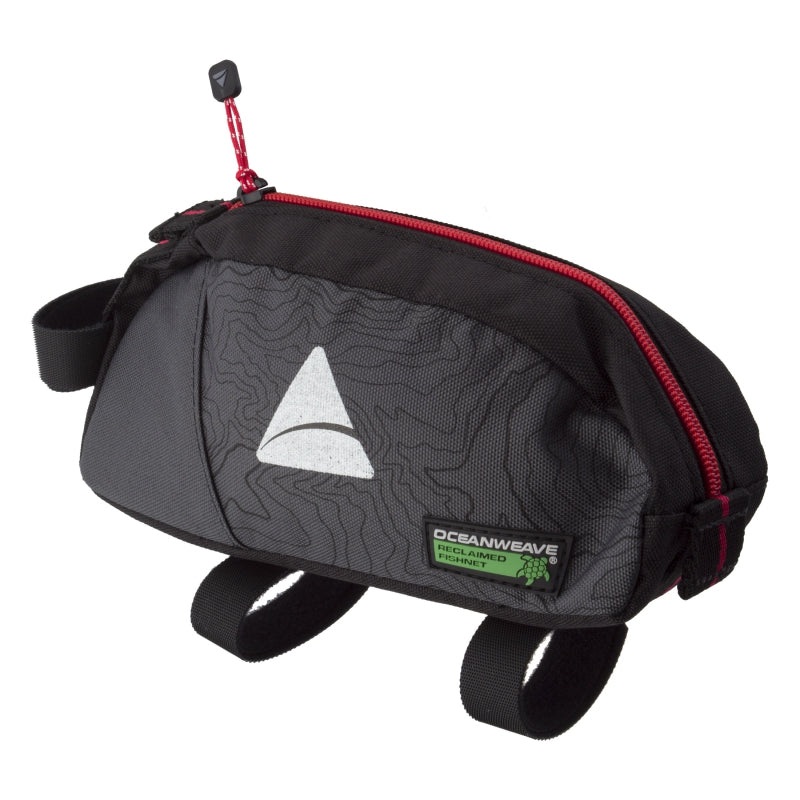 Axiom Seymour Oceanweave Podpack P.75 Bag Velcro Straps 8.3x3.1x2 46 c.i. Grey/Black