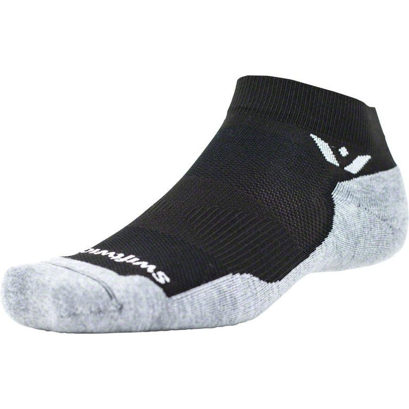 Swiftwick Maxus Ankle Socks - 1" Black Large