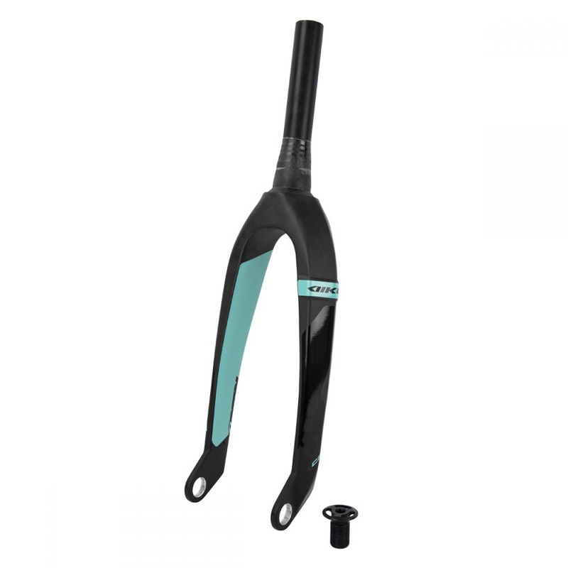 IKON Pro Tapered Carbon Forks - Black / Teal