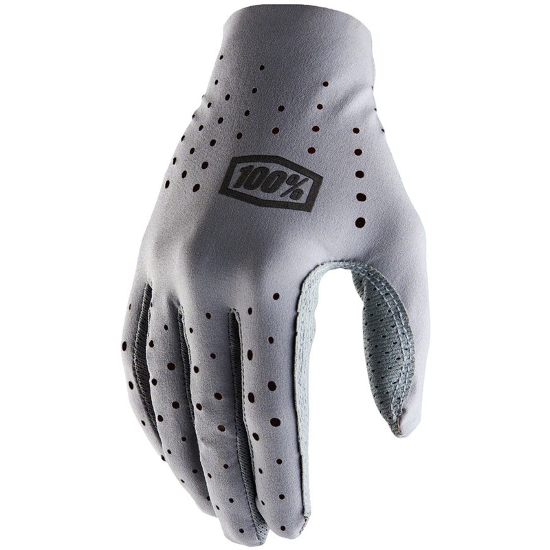 100% Sling Gloves - Gray Full Finger X-Large