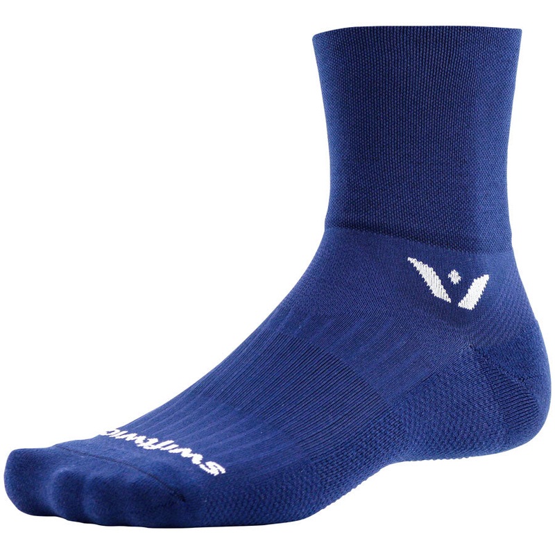 Swiftwick Aspire Four Socks - 4" Navy Small
