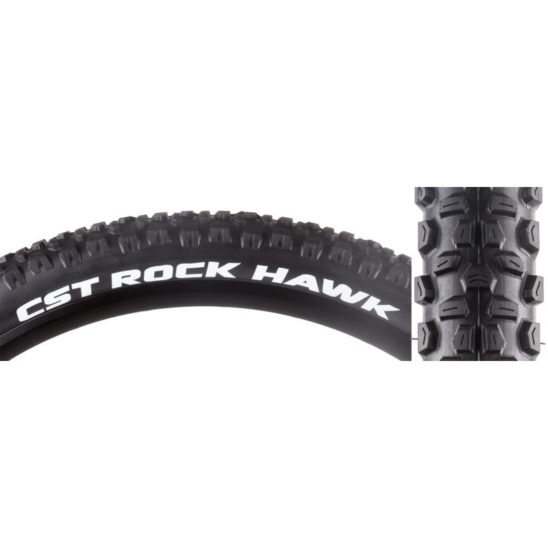 CST Rock Hawk Tire - 29 x 2.25 Clincher Wire Black