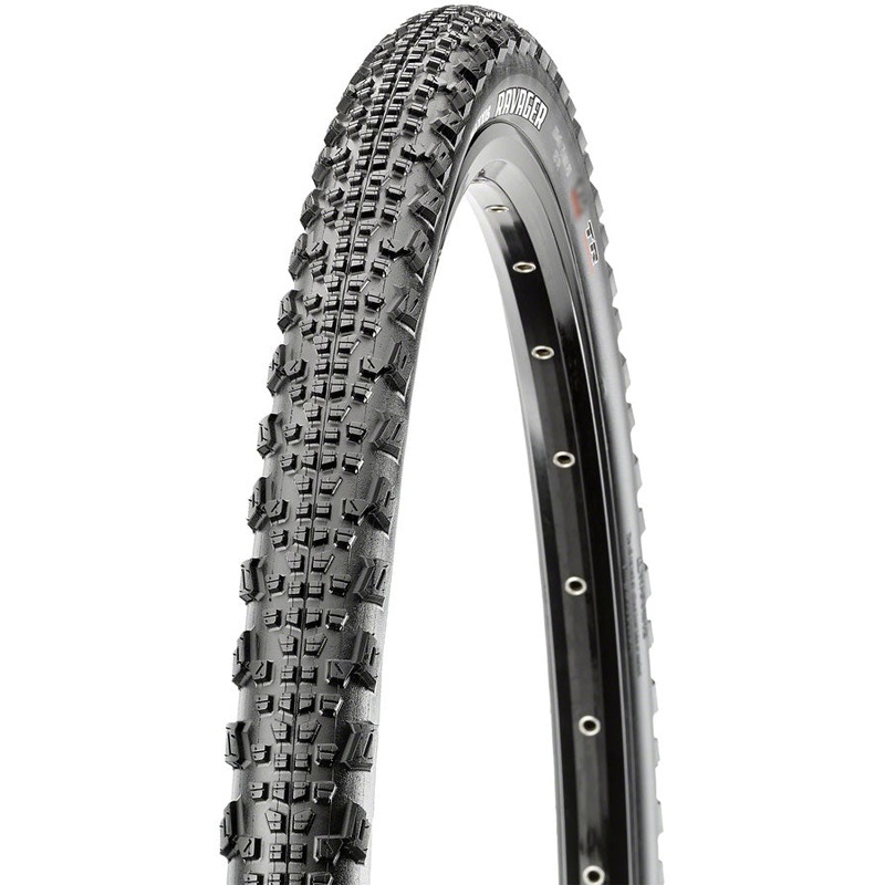 Maxxis Ravager Tire - 700 x 40 Tubeless Folding Black Dual SilkShield