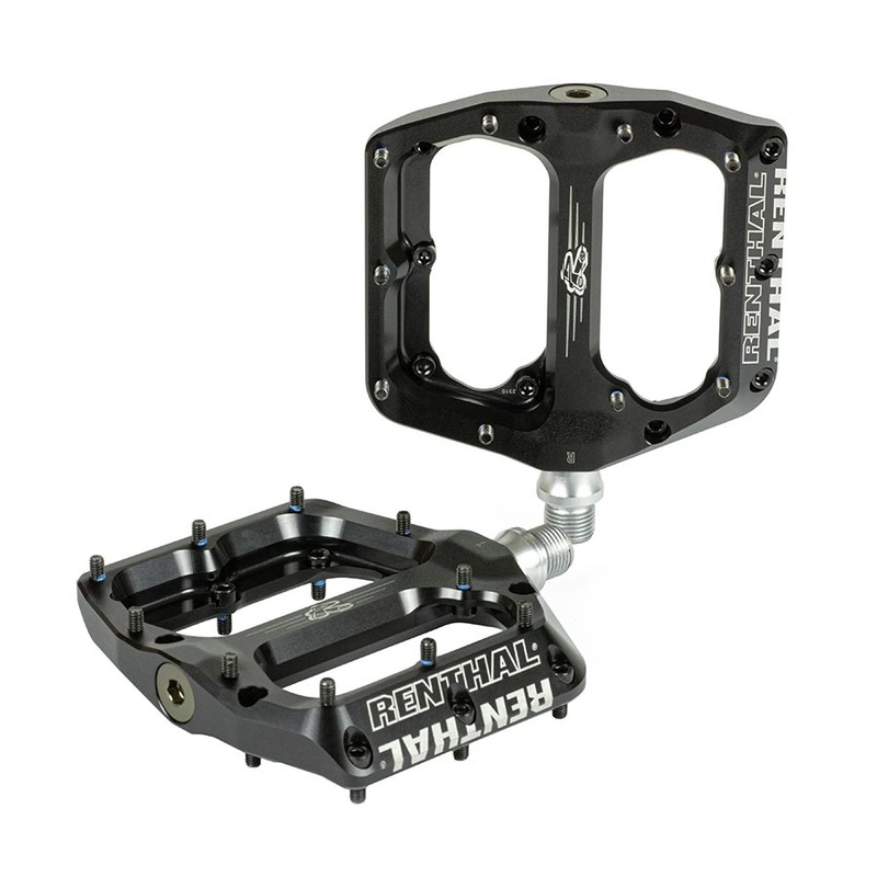 Renthal Revo-F Platform Pedals - Black