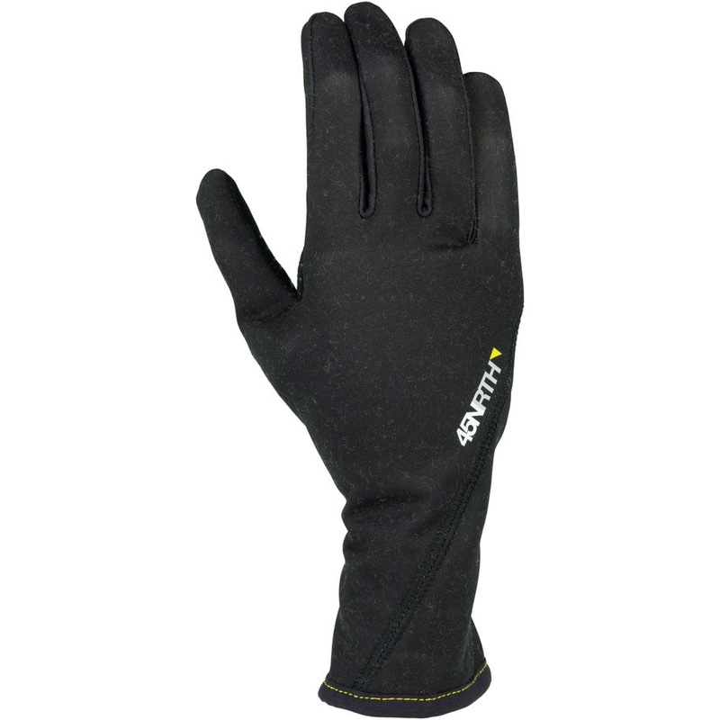 45NRTH 2023 Risor Liner Gloves - Black Full Finger X-Small
