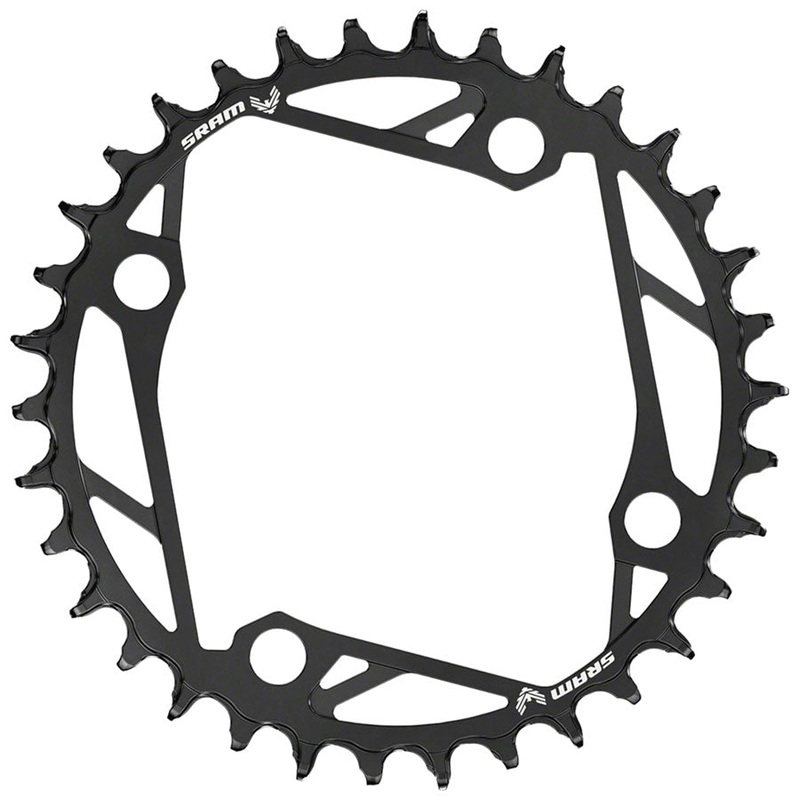 SRAM Eagle T-Type Chainring - 38t 12-Speed 104 BCD Steel Black