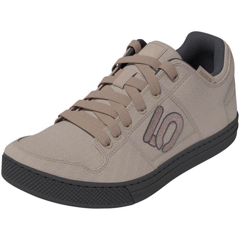 Five Ten Freerider Canvas Flat Shoes - Womens Wonder Taupe/Warm Clay/Gray Six 6