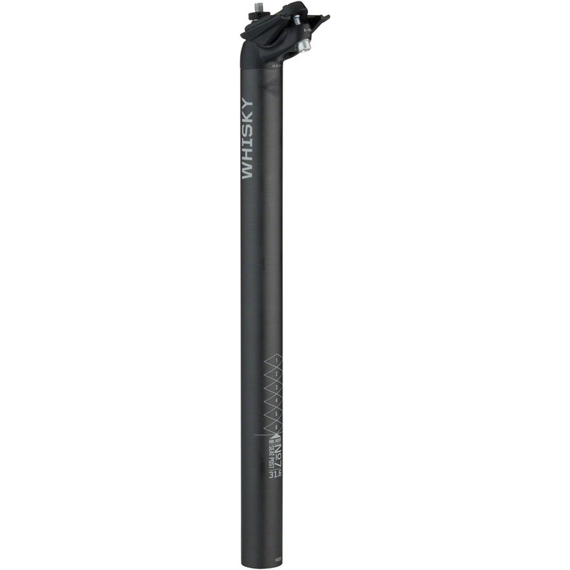 WHISKY No.7 Carbon Seatpost - 31.6 x 400mm, 18mm Offset, Matte Carbon