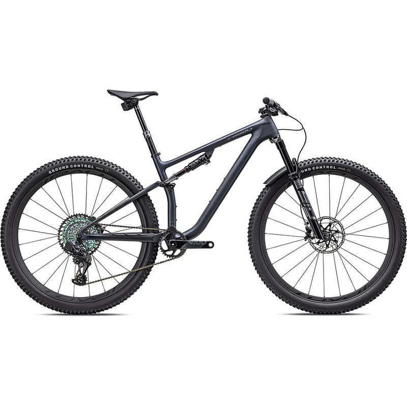 2023 Specialized epic evo S-Works bike satin blue ghost pearl/black chrome/gold ghost pearl xl
