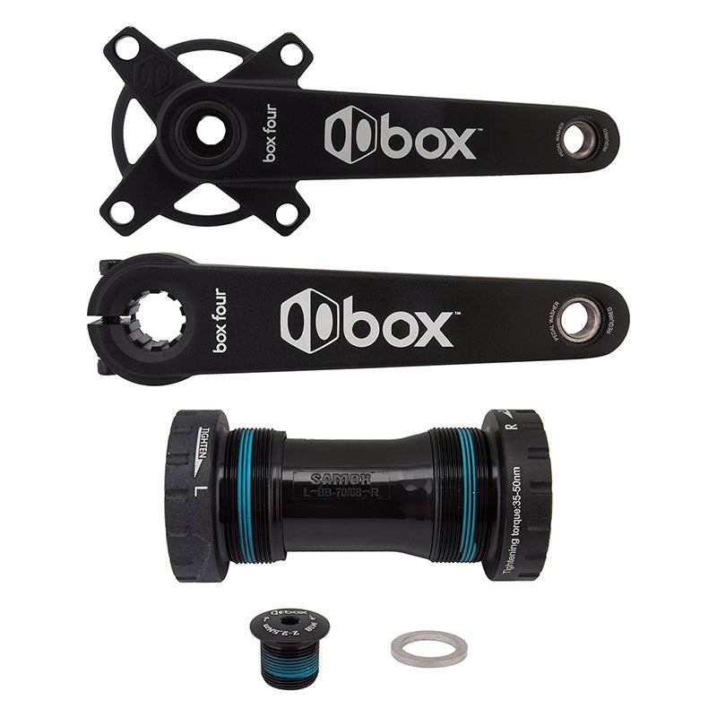 Box Four Crankset with BB 165mm - Black