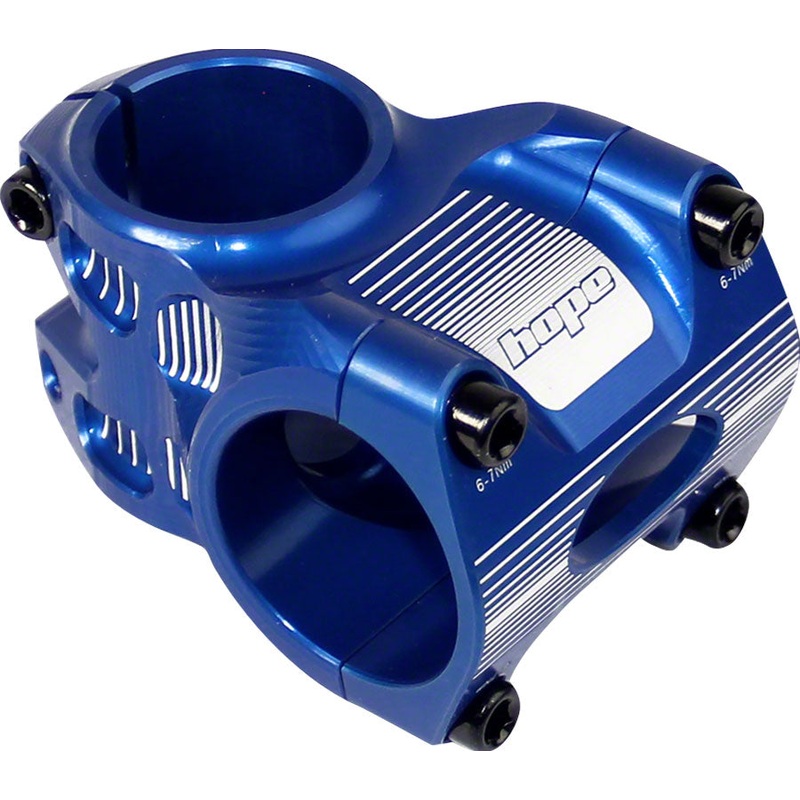 Hope Freeride Stem, 35mm +/- 0 degree 1-1/8" Threadless Blue