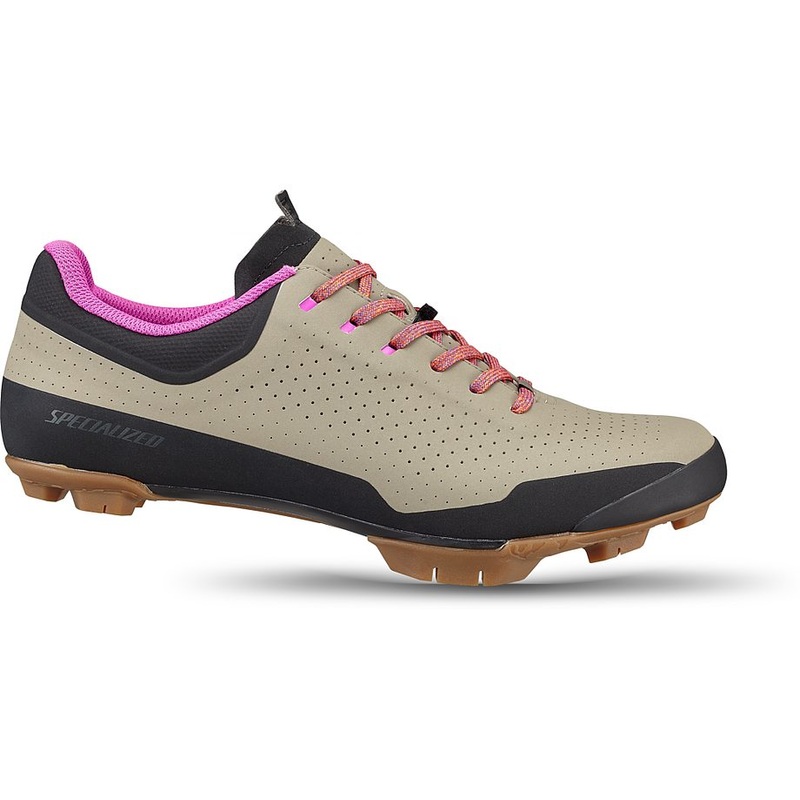 Specialized recon adv shoe taupe/dark moss green/fiery red/purple orchid 44.5