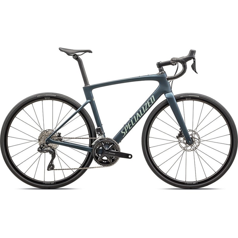 2025 Specialized roubaix comp bike satin mettalic deep lake/white sage metallic  49