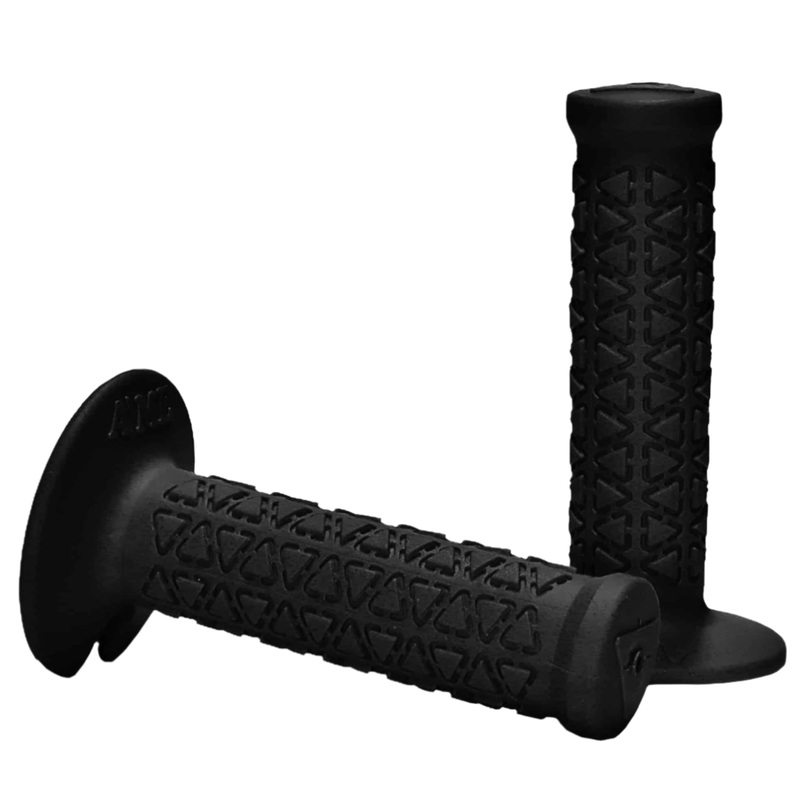 AME Mini BMX Grips - Flanged - Black - USA Made