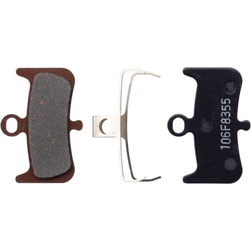 Hayes Dominion A4 Brake Pad Set - Semi-Metallic w/ Alloy Backing Plate