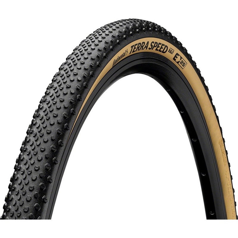 Continental Terra Speed Tire - 650b x 40 Tubeless Folding BLK/Cream BLKChili ProTection E25