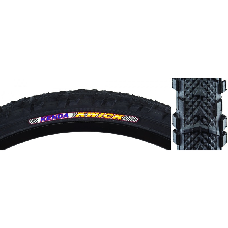 Kenda Kwick 24 x 1.95 Clincher Wire PSI 65 TPI 30 Black/Bsk Reflective Road Tire 01245187920