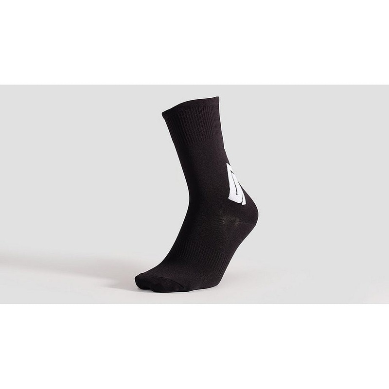 Specialized tagged sock white/black l