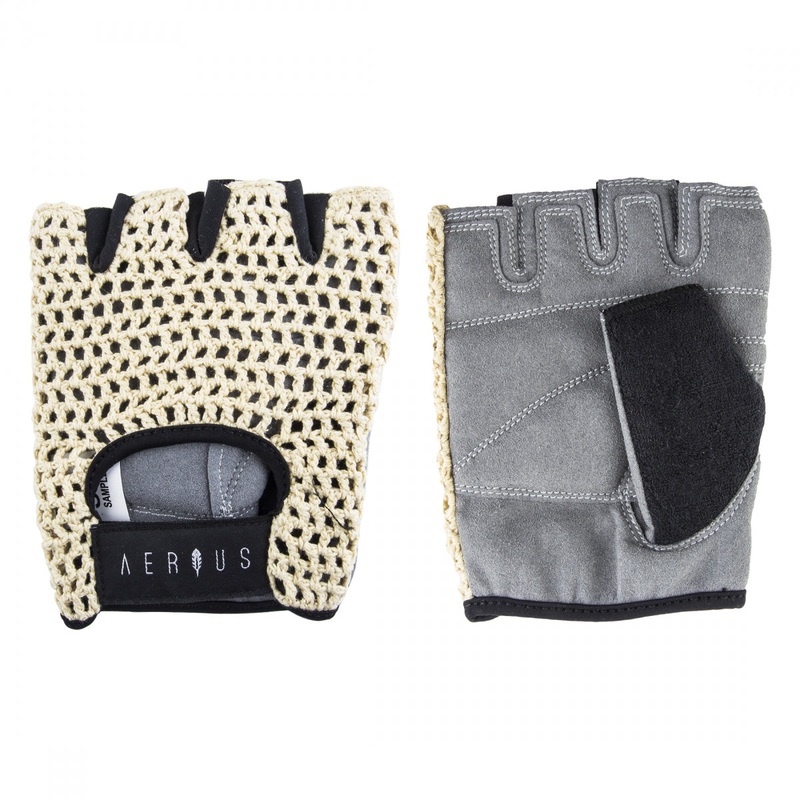 Aerius Retro Mesh Glove Natural LG Unisex Fingerless