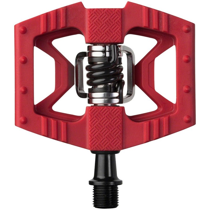Crank Brothers Double Shot 1 Pedals - Dual Sided Clipless - Red
