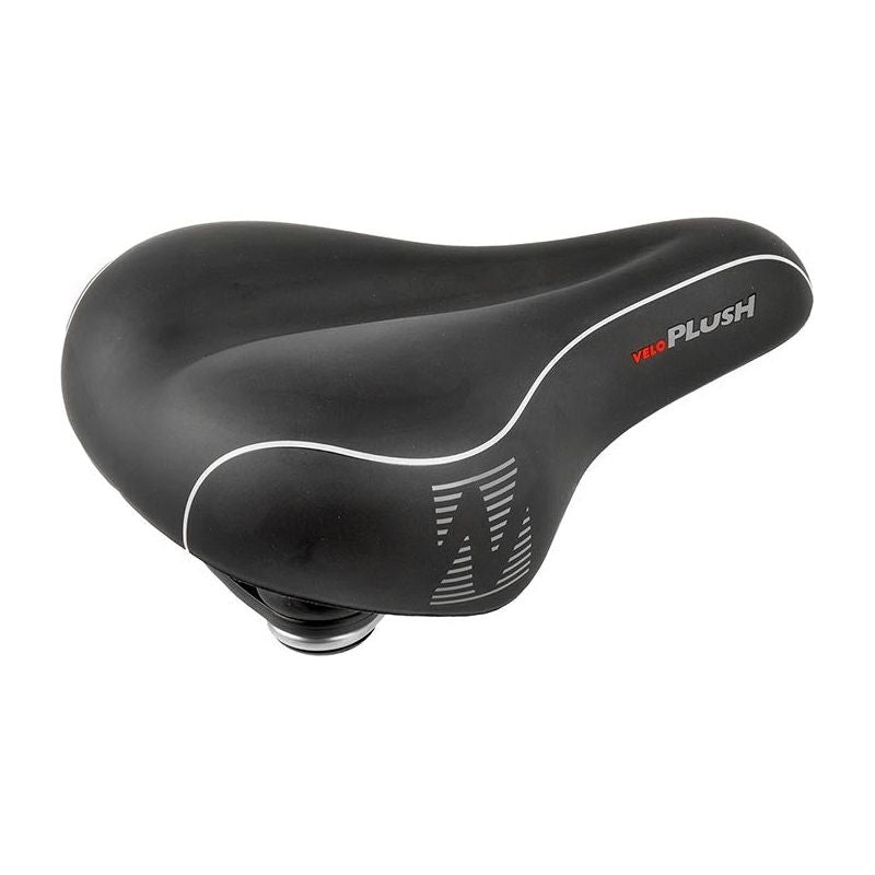 Velo, Plush Elasto MF, Saddle, 275 x 211mm, Black
