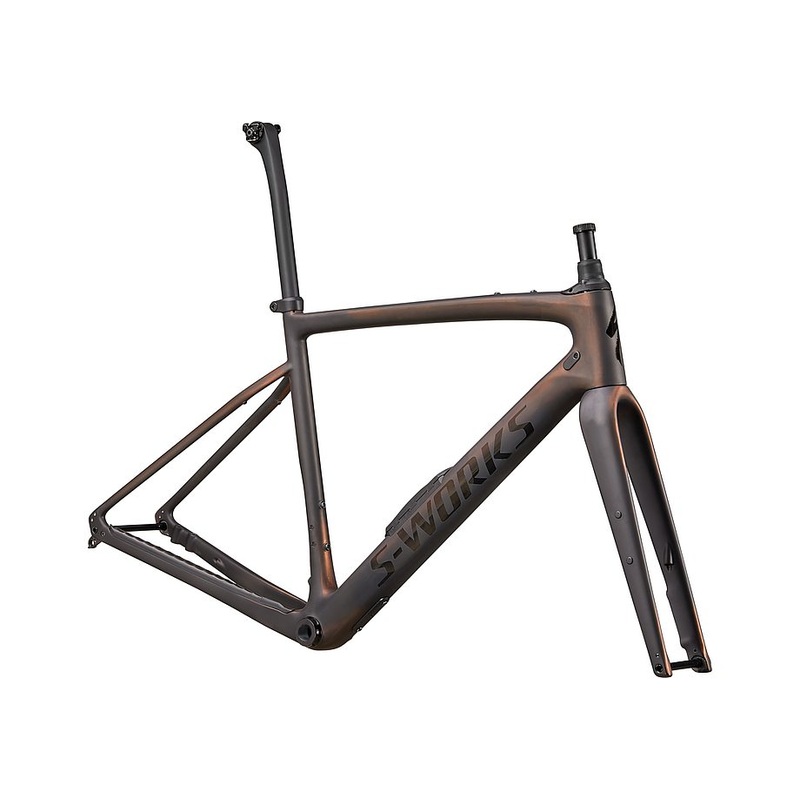 Specialized diverge S-Works frmset satin carbon/color run pearl/chrome/clean 61