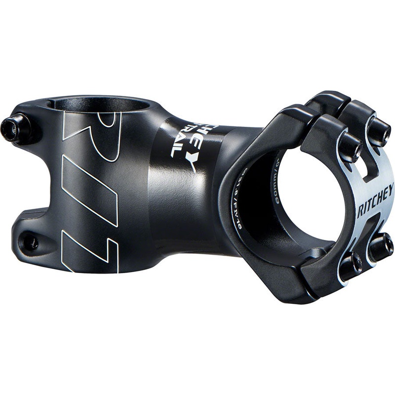 Ritchey WCS Trail Stem - 60mm, 31.8 Clamp, +/-0, 1 1/8", Aluminum, Blatte