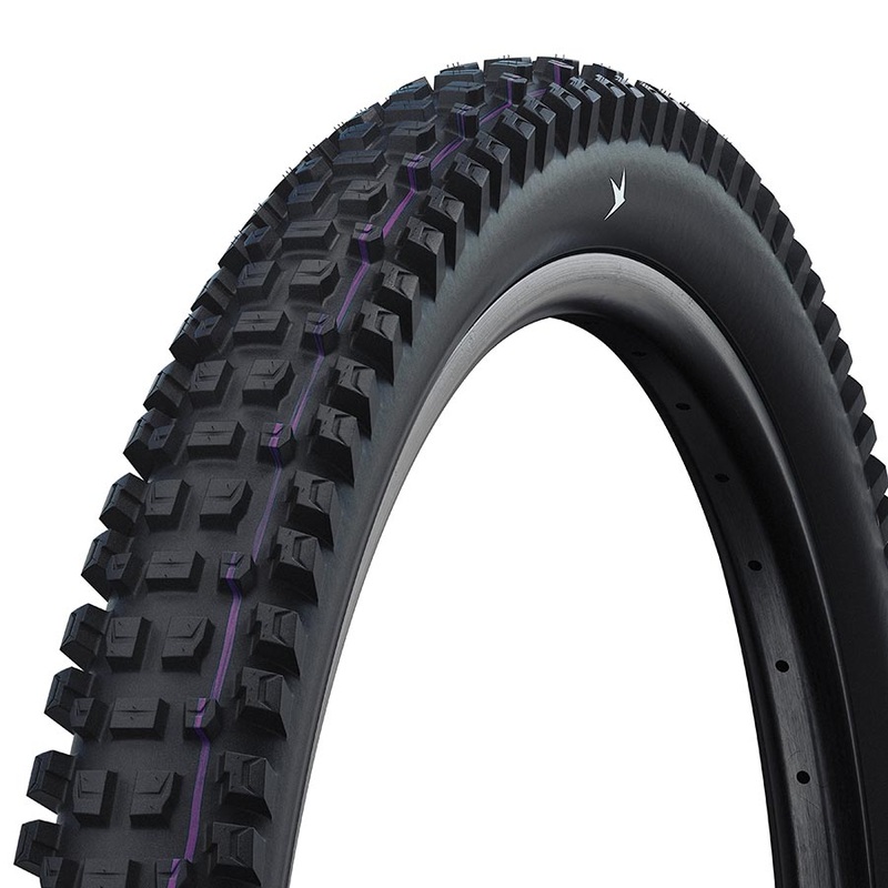 Schwalbe Albert Trail Pro Mountain Tire, 29"x2.50, Folding, Tubeless Ready, Addix Ultra Soft, Radial, Black 11654604