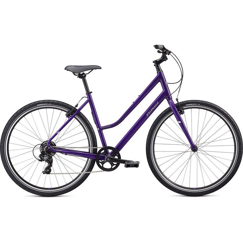 2021 Specialized crossroads 1.0 st bike plum purple / chrome l