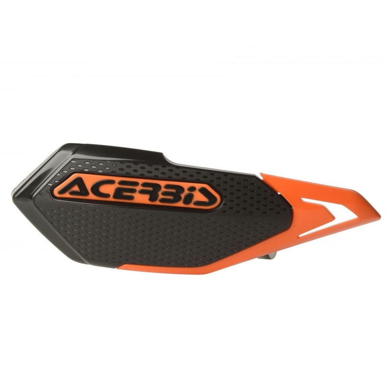 Acerbis X-Elite Handguards - Black/Orange