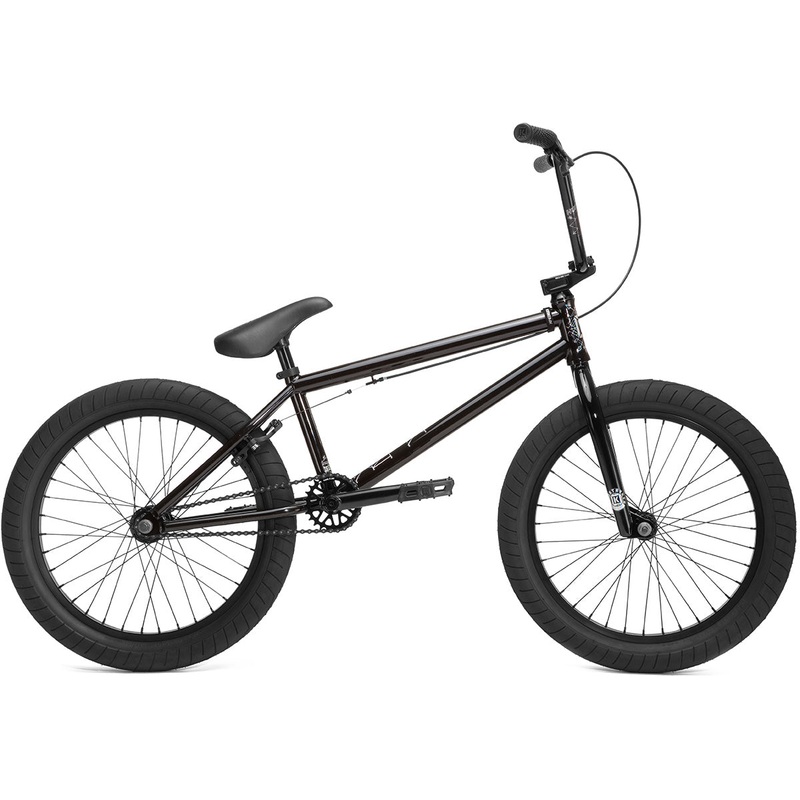 Kink Launch BMX Bike-Gloss Trans Particle Black