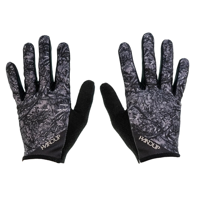 Handup Most Day Glove Collection  Touchscreen-Friendly, Clarino Leather, Breathable Cycling Gloves with Reflective Graphics & Superior Grip