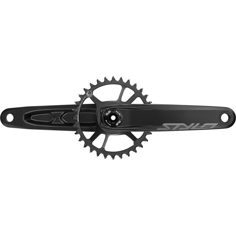 TruVativ STYLO 6K Aluminum Eagle Crankset - 170mm 12-Speed 32t Direct Mount DUB Spindle Interface Black