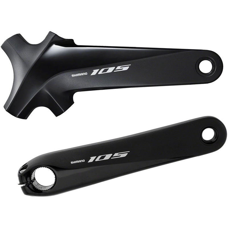 105 FC-R7000 Crankset - 165mm 11-Speed W/O Rings 110 BCD Hollowtech Crank Arms Hollowtech II Spindle Interface BLK
